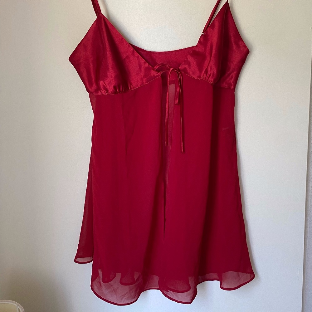 La Vie En Rose Tie-up Front Lingerie